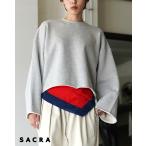 SALE！サクラ SACRA スウェット プレミアム フリース クロップド トップ レディース PREMIUM FLEECE CROPPED TOP  カットソー 125550091