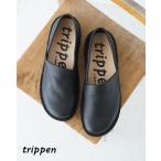 トリッペン trippen レザー スリッポン レディース Once f ( black-alb ) フラット シューズ ローシューズ ONCE-ALB251