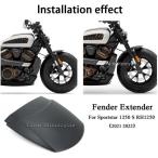 ショッピングf-05d 二輪車用リアマッドガード,スポーツster 1250 s rc1250 2021 2022エクステンダー用ブラックリアマッドガード