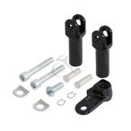  мотоцикл 7/8 " passenger foot колок. Harley Softail Cross bo-n для крепление шпалера . поддержка делает 