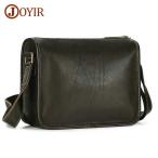 Joyir-メンズ本革メッセンジャーバッグ,小さなメッセンジャーバッグ,カジュアルな作業クロスオーバー,牛革レザーショルダーバッグ