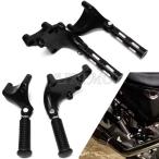  Harley xl sportster 883 1200 2014-2020 черный для мотоцикл задний foot колок крепление комплект 