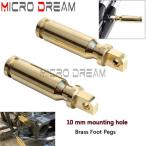 Harley спорт Star chopper bo балка Cafe Racer для мотоцикл solid латунь foot колок подставка под ноги 10mm мужской foot колок 