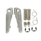  Kawasaki Ninja zx6rzx10r ZX-6R z1000 z750 er6f 06-13 09-10 04-11 aluminium серебряный черный мотоцикл для передний foot колок 