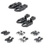Adjustable Front Rear Footrests Foot Pegs Fit For Honda CBR600F CBR600RR CBR900RR CBR1000RR FIREBLADE VTR1000 CB600F CB1000R
