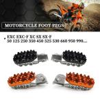 For EXC EXC-F XC SX SX-F 50 125 250 350 450 525 530 660 950 990 Footpegs Motorcycle Aluminum Foot Pegs Pedals Rest Footrest