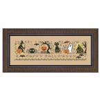  happy Halloween Cross стежок комплект животное linen паяльный флюс парусина хлопок шелк нить 18 carat 14 carat 11 carat подсчет принт стежок .embroidery