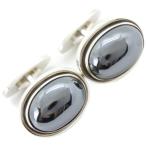 Georg Jensen ジョージジェンセン カフス シルバー925 × ヘマタイト メンズ【57180205】中古