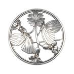 ジョージジェンセン ブローチ 238 マリノフスキー バタフライ シルバー925 バタフライ 約25.8g Georg Jensen【H141225901】中古