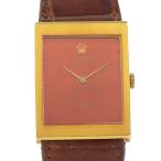 ROLEX ロレックス チェリーニ cal.1600 腕時計 K18YG×クロコダイル 手巻き アナログ表示 メンズ ブロンズ文字盤【H190125903】中古