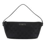 ショッピングＧＧキャンバス GUCCI グッチ アクセサリーポーチ 07198 ポーチ GGキャンバス 黒 レディース【H212925539】中古