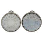 HERMES Hermes se задний BIJOUTERIE FANTAISIE Vintage серьги металлический × ракушка серебряный примерно 12.0g женский [I111525212] б/у 