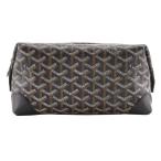 ショッピングゴヤール GOYARD ゴヤール ボウリング25 ポーチ セカンドバッグ PVC 黒 ユニセックス【I111526043】中古
