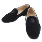 CHANEL Chanel здесь Mark опера обувь Loafer bell спальное место чёрный женский [I111526119] б/у 