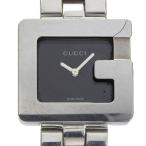 GUCCI グッチ 3600L 腕時計 SS クオーツ アナログ表示 レディース 黒文字盤【I120126009】中古