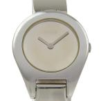 GUCCI グッチ 6700L 腕時計 SS クオーツ アナログ表示 レディース クリア文字盤【I120126016】中古