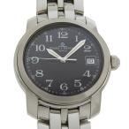 Baume &amp; Mercier ボーム＆メルシェ ケープランド MV045214 腕時計 SS ブラック クオーツ アナログ表示 メンズ 黒文字盤【I120126065】中古