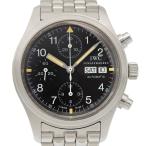 IWC インターナショナルウォッチカンパニー メカニカルフリーガー IW370607 腕時計 SS 自動巻き クロノグラフ メンズ【I130226024】中古