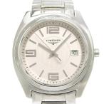 LONGINES ロンジン コンクエスト L3.632.4 腕時計 SS シルバー クオーツ アナログ表示 メンズ 白文字盤【I130226053】中古