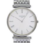 LONGINES ロンジン L4.709.4 腕時計 SS シルバー クオーツ アナログ表示 メンズ 白文字盤【I130226054】中古