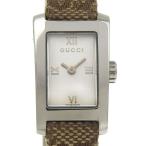 GUCCI グッチ 8600L 腕時計 SS クオーツ アナログ表示 レディース シルバー文字盤【I130325031】中古