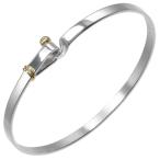 ティファニー TIFFANY&Co. ラブノット ブレスレット シルバー925 K18YG イエローゴールド 約12g【I132525160】中古