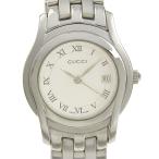 GUCCI グッチ 5500L 腕時計 SS クオーツ アナログ表示 レディース シルバー文字盤【I133125024】中古