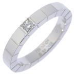CARTIER カルティエ ラニエール 1Pダイヤ リング・指輪 K18WG×ダイヤモンド 10.5号 約6.1g レディース【I133225031】中古