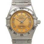 OMEGA オメガ コンステレーション ミニ シンディクロフォード 1997本限定 1564.65 腕時計 SS クオーツ レディース 【I140226057】中古