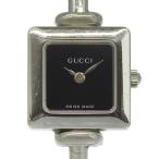 GUCCI グッチ 1900L 腕時計 SS クオーツ アナログ表示 レディース 黒文字盤【I150126022】中古