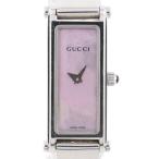 GUCCI グッチ 1500L 腕時計 SS クオーツ アナログ表示 レディース ピンクシェル文字盤【I150225004】中古