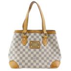 LOUIS VUITTON ルイ・ヴィトン ハムステッドPM N51207 MI2038 トートバッグ ダミエアズールキャンバス 白 レディース【I151525107】中古