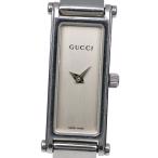 GUCCI グッチ 1500L 腕時計 SS クオーツ アナログ表示 レディース シルバー文字盤【I160225021】中古