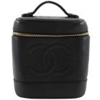 CHANEL Chanel здесь Mark A01998 vanity черная икра s gold чёрный женский [I171526086] б/у 