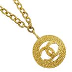 CHANEL シャネル ココマーク ヴィンテージ 28 ネックレス 金メッキ 約105.0g レディース【I171624067】中古