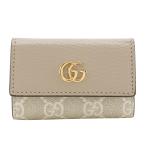 GUCCI グッチ ダブルG GGスプリーム キャンバス 現行品 キーケース レザー レディース【I180125133】中古