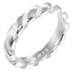 TIFFANY&amp;Co. ティファニー ツイスト ヴィンテージ リング・指輪 シルバー925 10号 約3.1g レディース【I180125198】中古