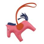 ショッピングエルメス HERMES エルメス ロデオチャームMM チャーム×アニューミロ ローズアザレ+ブルードマルド+ポルナリン レディース【I180125298】中古