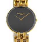 Dior クリスチャンディオール バキラ D46-154-4 腕時計 金メッキ ゴールド クオーツ アナログ表示 レディース【I190125002】中古