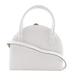 FENDI フェンディ 2WAYショルダー ヴィンテージ ハンドバッグ カーフ 白 レディース【I191625021】中古