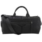 BALENCIAGA Balenciaga сумка "Boston bag" мотоцикл серия 2WAY сумка на плечо сумка "Boston bag" нейлон × кожа [I191726014] б/у 