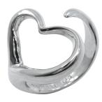 ショッピングティファニー TIFFANY&Co. ティファニー オープンハート エルサ・ペレッティ リング・指輪 シルバー925 11.5号 約4.9g レディース【I191824201】中古