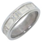 TIFFANY&Co. ティファニー アトラス リング・指輪 シルバー925 18.5号 約6.2g メンズ【I203124116】中古