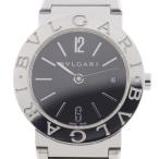 BVLGARI ブルガリ ブルガリ・ブルガリ BB26SS 腕時計 SS クオーツ アナログ表示 レディース 黒文字盤【I203125017】中古