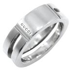 GUCCI グッチ ロゴ リング・指輪 シルバー925 9.5号 約6.1g レディース【I213023073】中古