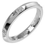 ティファニー リング トゥルー 7.5号 指輪 Pt950プラチナ ダイヤモンド 約4.4g TIFFANY&amp;Co.【I220102049】中古