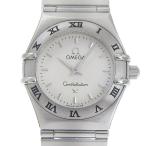 OMEGA オメガ コンステレーション ミニ 1562.30 腕時計 SS クオーツ アナログ表示 レディース ホワイト文字盤【I220225022】中古