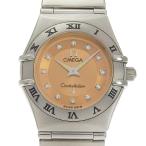 OMEGA オメガ コンステレーション シンディクロフォード 1997本限定 12Pダイヤ 1564.65 腕時計 SS クオーツ レディース【I220725030】中古
