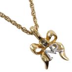 NINA RICCI ニナリッチ NRリボン ネック