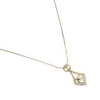 NINA RICCI ニナリッチ NRロゴ ネックレ